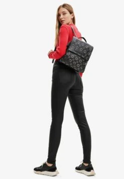 Desigual Small Die Cut - Rugzak - Black