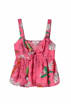 Desigual Tropical Strap - Blouse - Pink -Desigual f27a22252c77474d9752dc498d02a5c8
