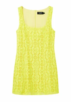 Desigual Jurk - Yellow 9 Desigual Jurk - Yellow -Desigual f5c9289010b14c2ebbbfd0e1aaf87a54 scaled