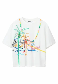 Desigual Designed By M. Christian Lacroix - T-Shirt Print - White 7 Desigual Designed By M. Christian Lacroix - T-Shirt Print - White -Desigual f5cf1755e9ea4fb9a2f320f28e93a7ef scaled