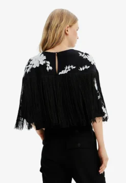 Desigual Fringed Embroidered Blouse - Blouse - Black 6 Desigual Fringed Embroidered Blouse - Blouse - Black -Desigual f6314b6f72d34b78a3a475a80e0d6aa6 scaled
