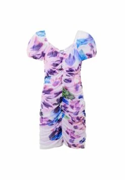 Desigual Arty Illustrationsweat - Etui-Jurk - Pink -Desigual f9530d9aaf50417a9e0010b4ac3cb0af