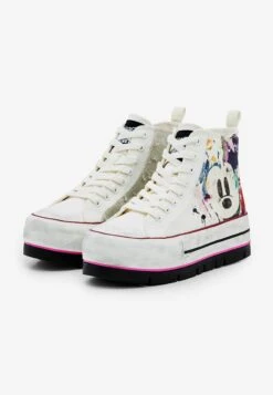 Desigual Disney'S Mickey Mouse High- Platform - Sneakers Hoog - White 7 Desigual Disney'S Mickey Mouse High- Platform - Sneakers Hoog - White -Desigual fa0ff9234ab745a78e038344068178c8
