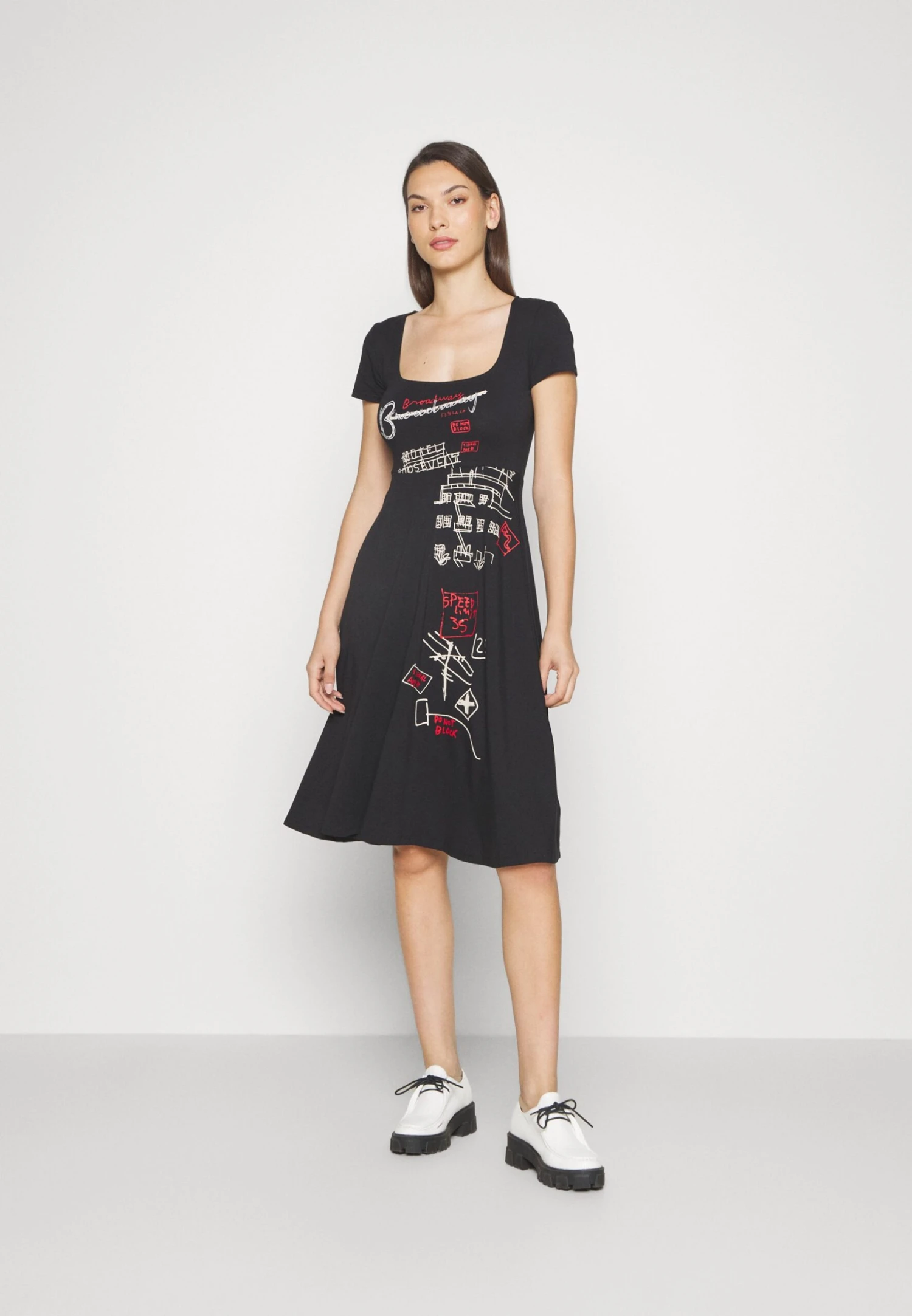 Desigual Road - Jurk - Black 5 Desigual Road - Jurk - Black - Afbeelding 5