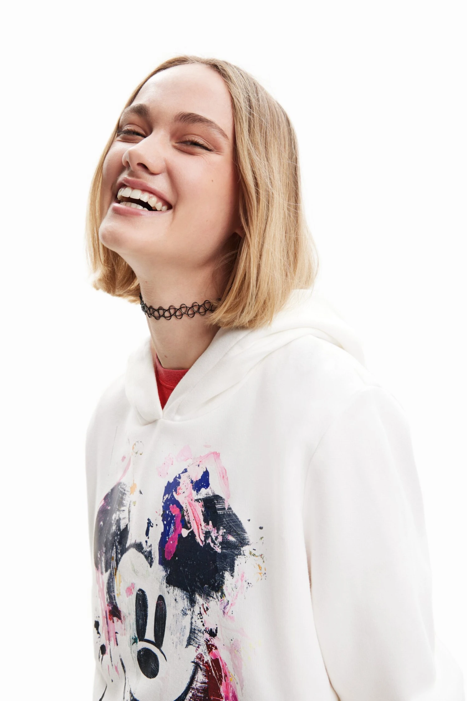 Desigual Mickey - Sweater - White 5 Desigual Mickey - Sweater - White - Afbeelding 5