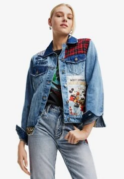 Desigual Mickey Mouse Trucker - Spijkerjas - Blue -Desigual fc076168e90e416dbd54f4edfdca7722