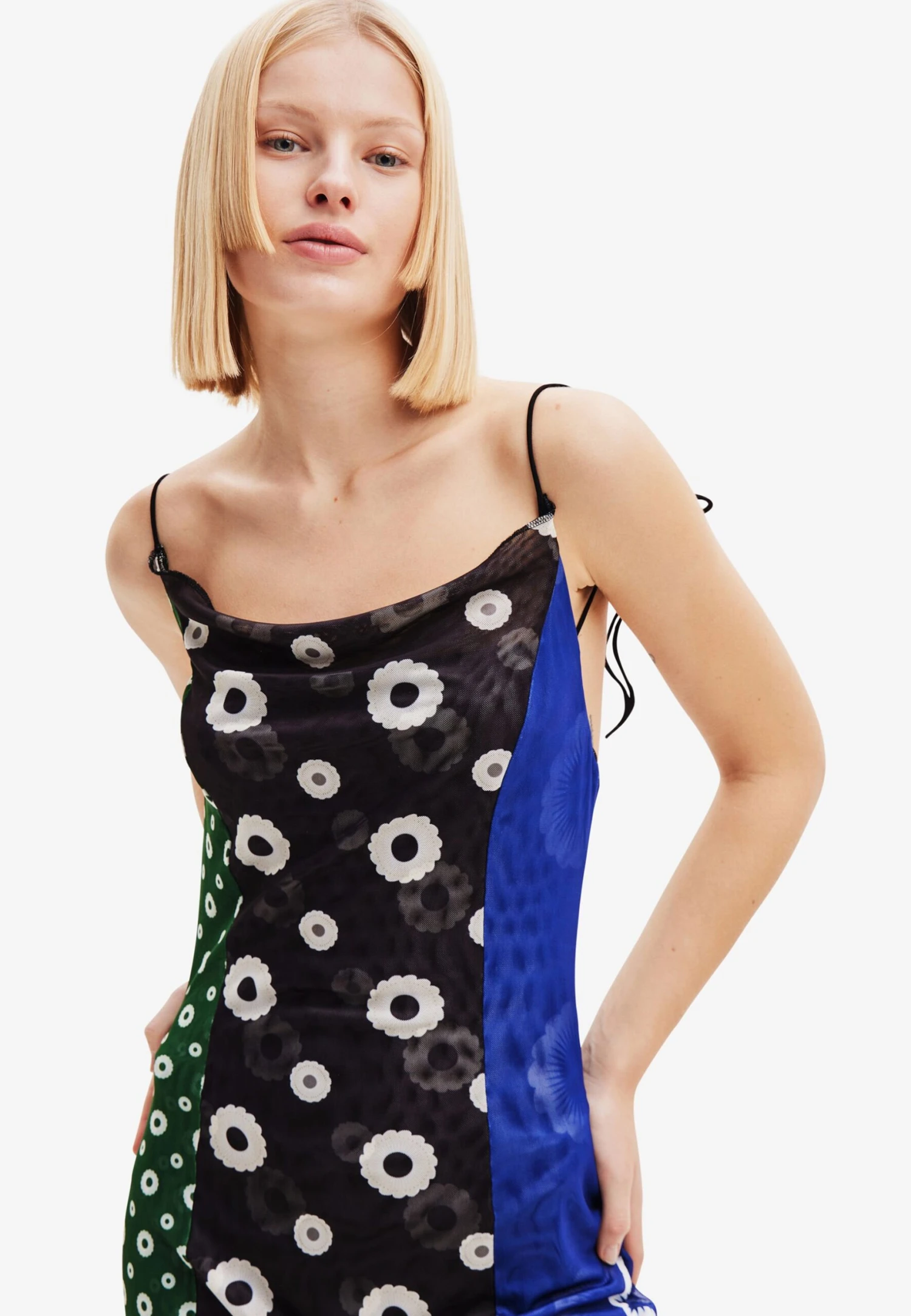 Desigual Geometric Midi - Maxi-Jurk - Green 4 Desigual Geometric Midi - Maxi-Jurk - Green - Afbeelding 4