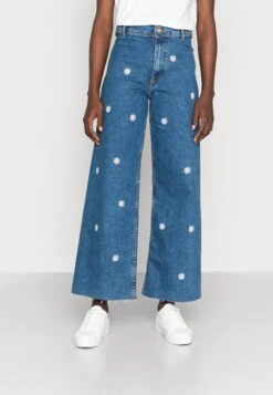 Desigual Margaritas - Flared Jeans - Denim Medium Wash