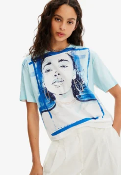 Desigual T-Shirt Print - White 9 Desigual T-Shirt Print - White -Desigual fe0c03d7f2484245ac7fffa90114d7e0 scaled