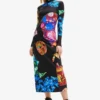 Desigual Slim Mineral Midi- Jerseyjurk - Black