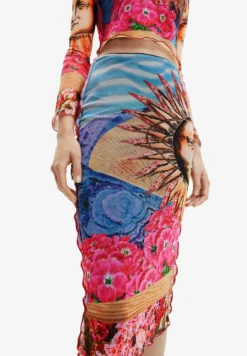 Desigual Slim Tulle - Kokerrok - Multi Coloured 8 Desigual Slim Tulle - Kokerrok - Multi Coloured -Desigual fe6af8b3e3c447389f69bb690dcc86d4