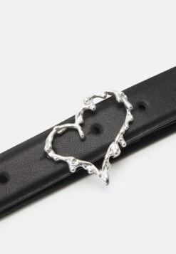 Desigual Belt Heart - Riem - Black -Desigual feb56bb5b6264b34b6dc06b9c1cd4644