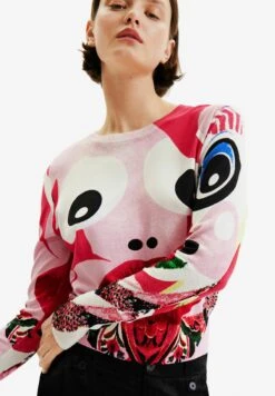 Desigual Designed By M. Christian Lacroix - Trui - Red -Desigual ff6a68179e01499dbaab3347d063a967
