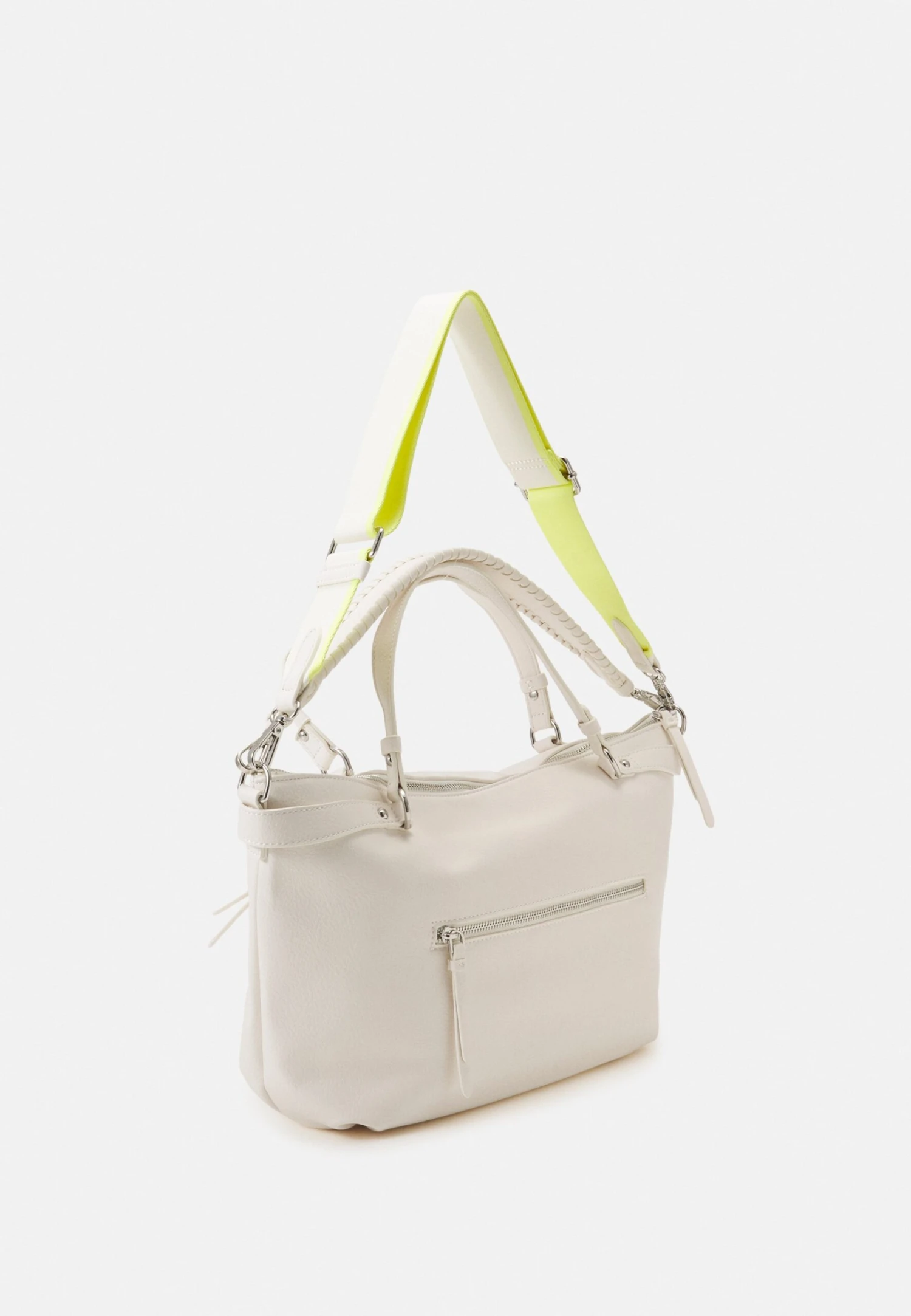 Desigual Half Logo Libia - Handtas - White 2 Desigual Half Logo Libia - Handtas - White - Afbeelding 2